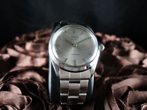 rolex air king 5500 grey dial